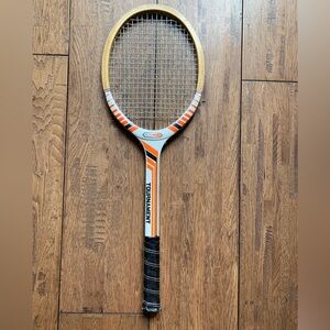 ALL PRO | Vintage Wood Tennis Racquet